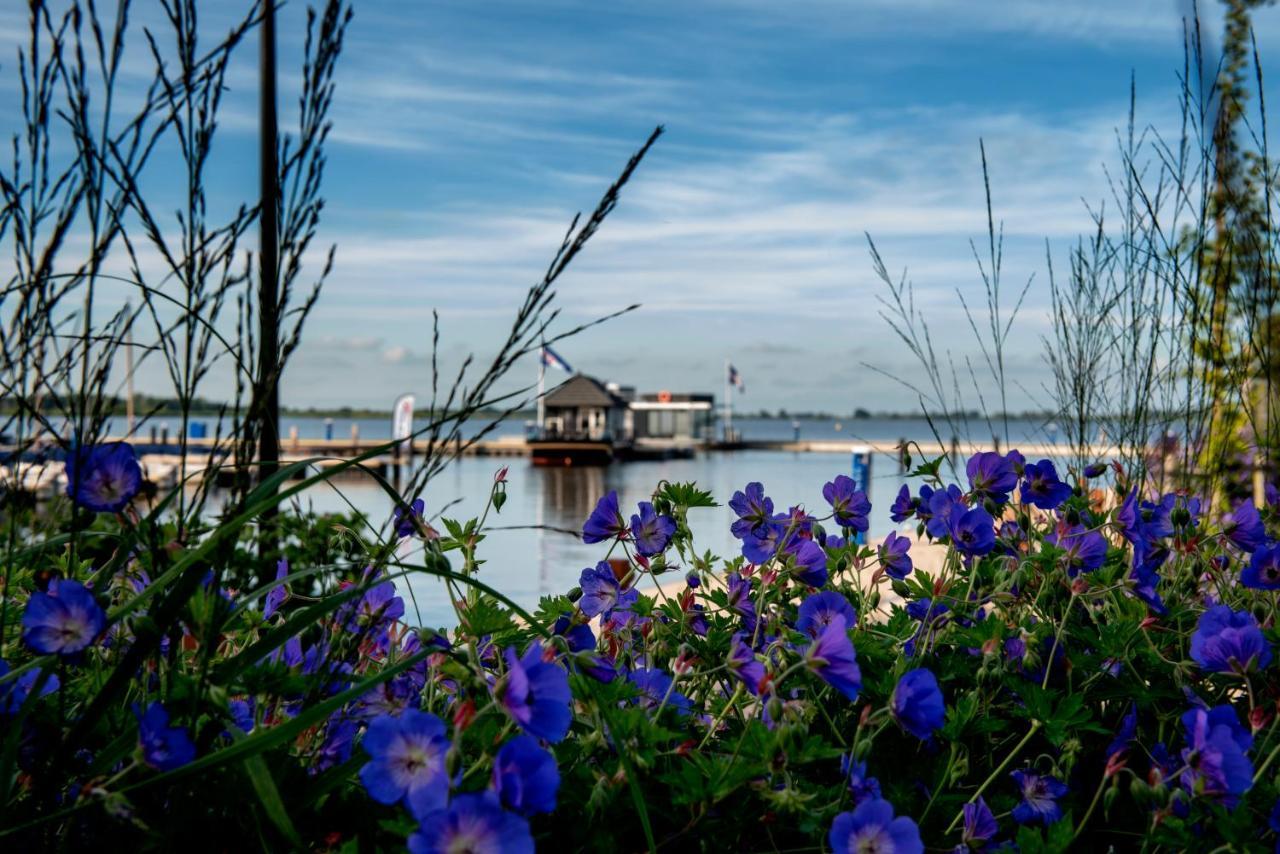 Welcome In - Houseboat 'Elysium' Met Eigen Aanlegsteiger Sneek - Offingawier Exterior foto